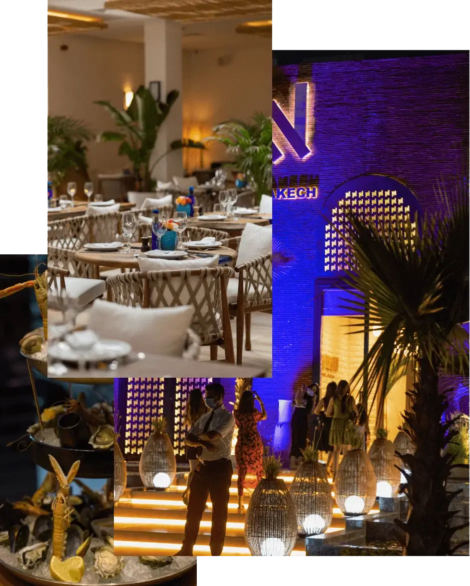Restaurant Lounge à Marrakech